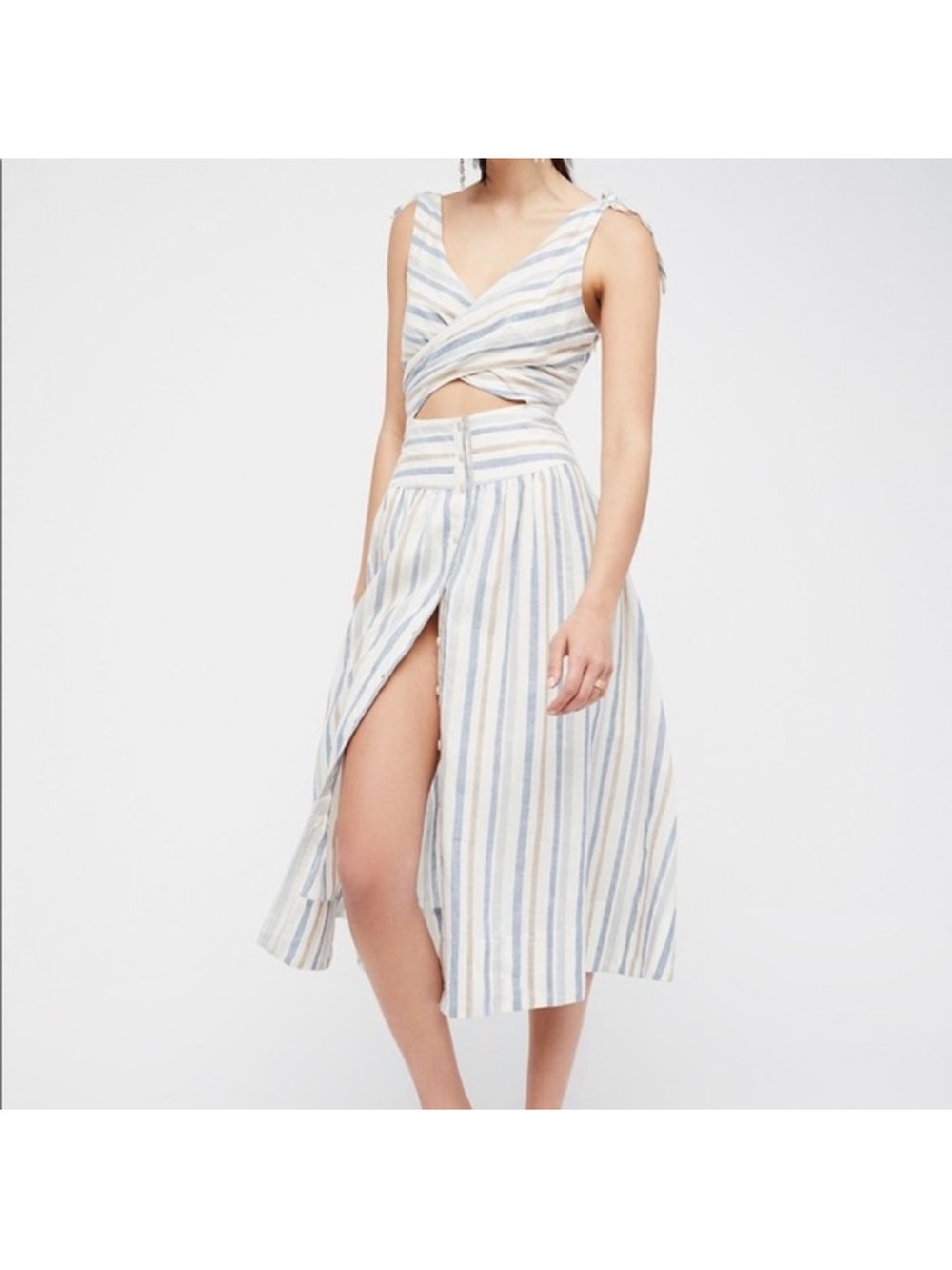 Free People Kansas City Girl Midi Dress
